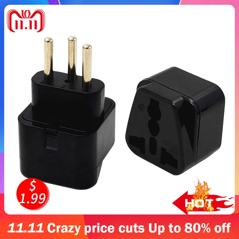 Portable Universal Plug to Switzerland (Grounded Type-J) Adapter Power Socket Travel Converter | Электроника