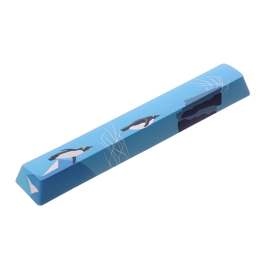 Шестигранный ключ Dyesub PBT OEM профиль пингвина Космический бар клавиатура 6.25U новый