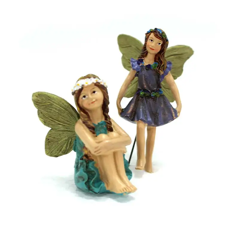 Миниатюрные сказочные фигурки 6 шт. аксессуары для украшения улицы или дома