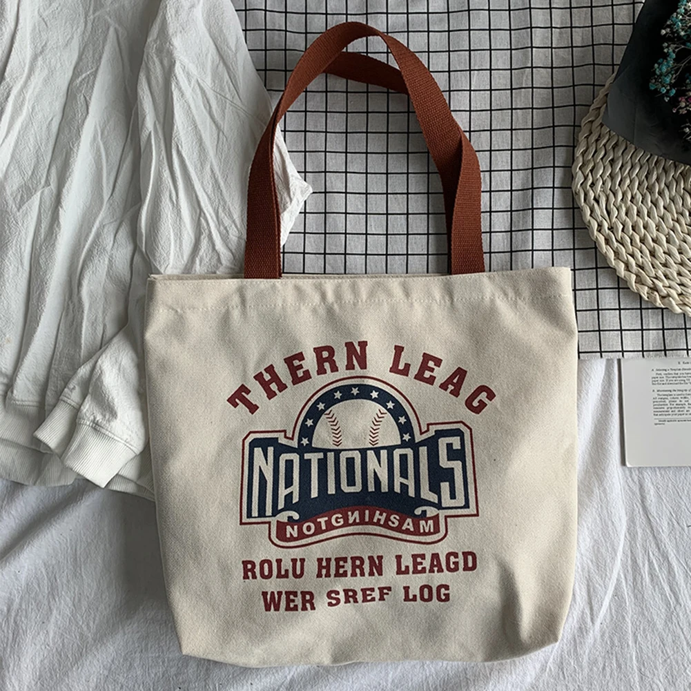 

Женская Холщовая Сумка с надписью, модный саквояж на плечо для путешествий, украшение для женщин