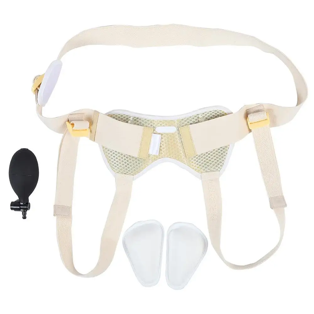 Паховые ремни для грыжи регулируемая поддержка надувная Сумка взрослых мужчин