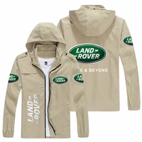 2021 spring autumn land rover logo hooded mens jackets fashion harajuku bomber jacket men casual windbreaker outdoor clothing