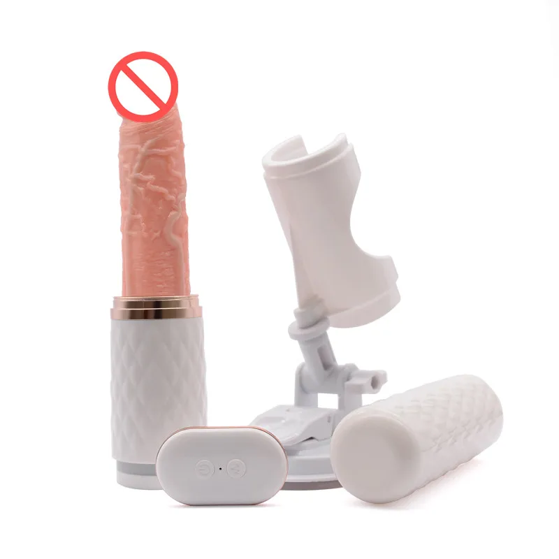 Электрический Телескопический фаллоимитатор вибратор 7 Режимы вибрации