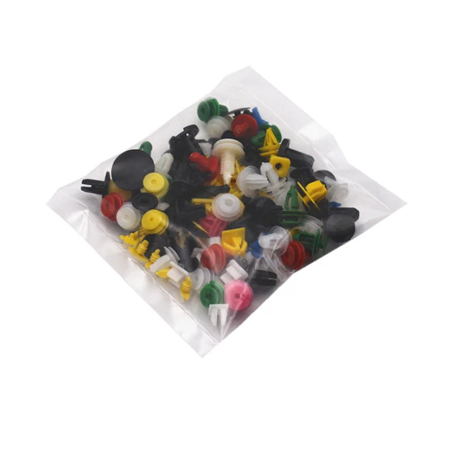 100PCS 100/200 шт Смешанные автомобильные крепежные зажимы для автомобильного бампера фиксатор заклепка Дверная панель крыло лайнер Универсальный подходит для автомобиля - Название цвета: 100PCS