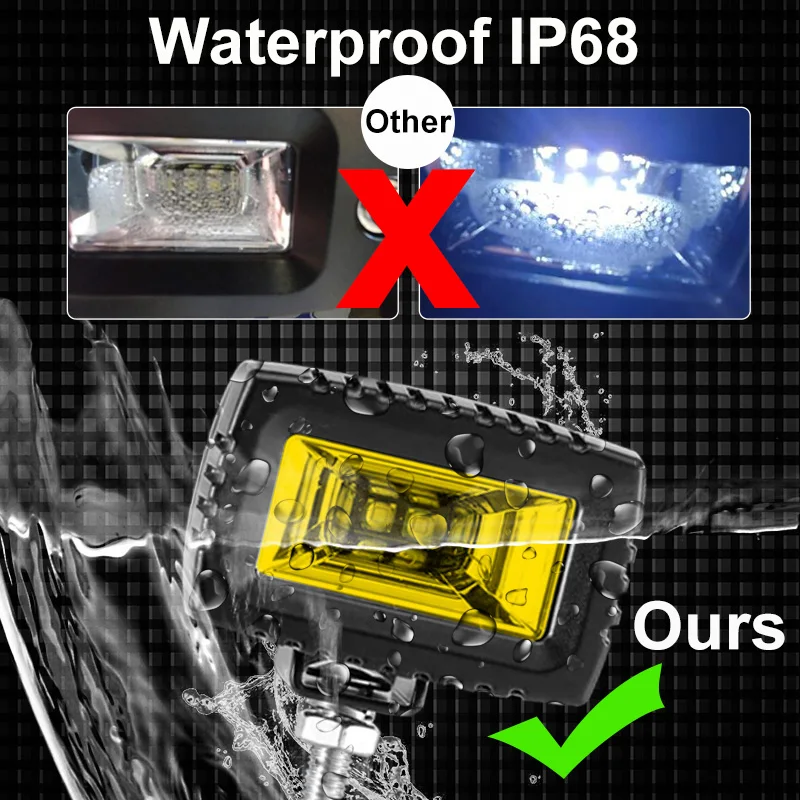 прожектор светодиодный рабочий Светильник Автомобиля адвокатского сословия СИД