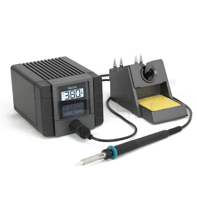 

QUICK TS1100 90 Вт интеллектуальная Бессвинцовая паяльная станция