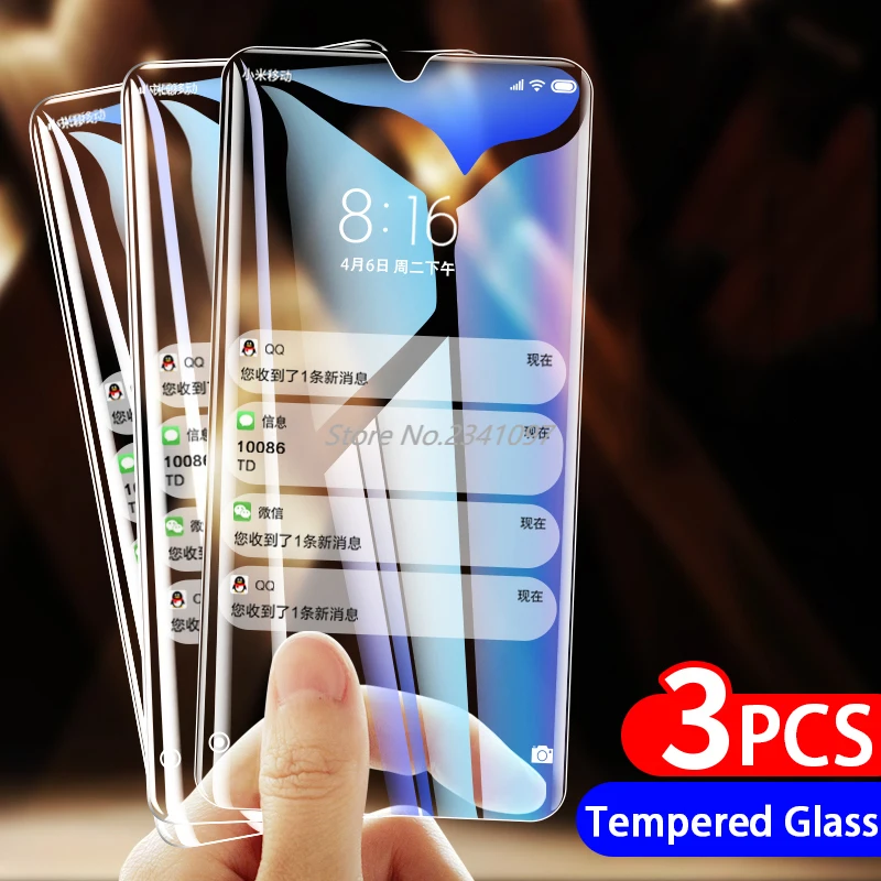 3 шт. M21 закаленное стекло для Samsung Galaxy защита экрана на Sumsung M 21 Galxy 6 4 полная