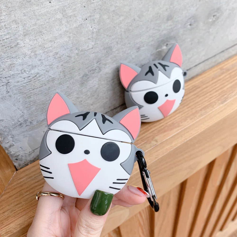 CHI 3D мягкий силиконовый милый домашний мультяшный чехол для Airpods милый подарок для Apple Airpods2 Bluetooth наушники чехол