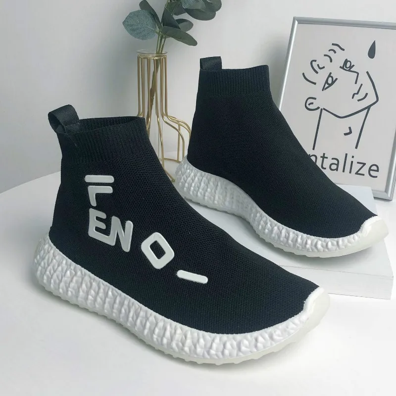 BJYL осень эластичные хлопковые носки для детей Обувь женщин с подошвой из