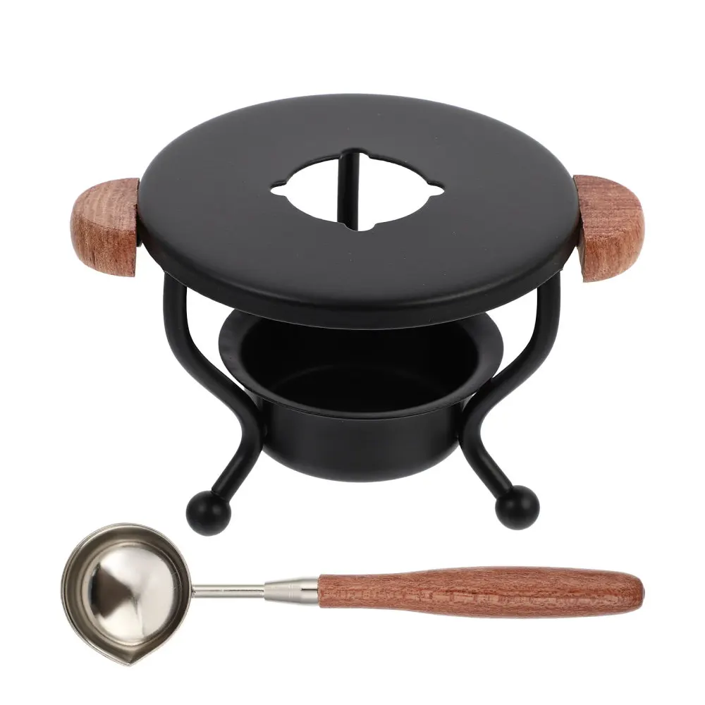 

Wax Seal Melting Spoon Stove Warmer Lacquer Furnace Kit Melter Moltenstamp Beads Set Woodpractical