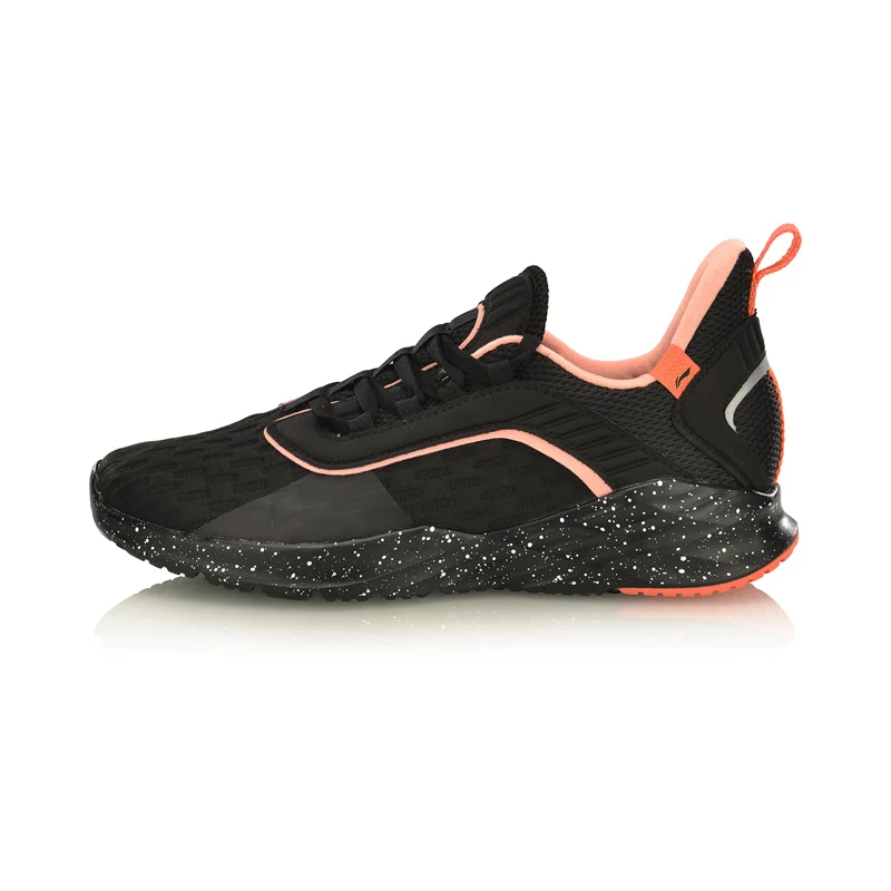 Li-Ning Для женщин CRAZY RUN удобные кроссовки для бега светильник с удобной подкладкой гибкие спортивная обувь кроссовки ARHP022 XYP877 - Цвет: ARHP022-4H