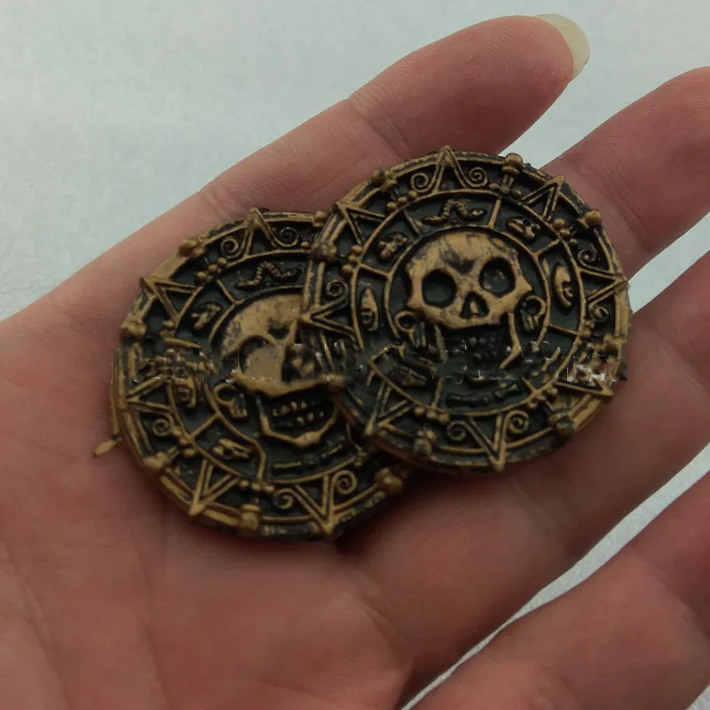 Реквизит для вечевечерние 10 шт./компл. сокровища в виде монет рождественский