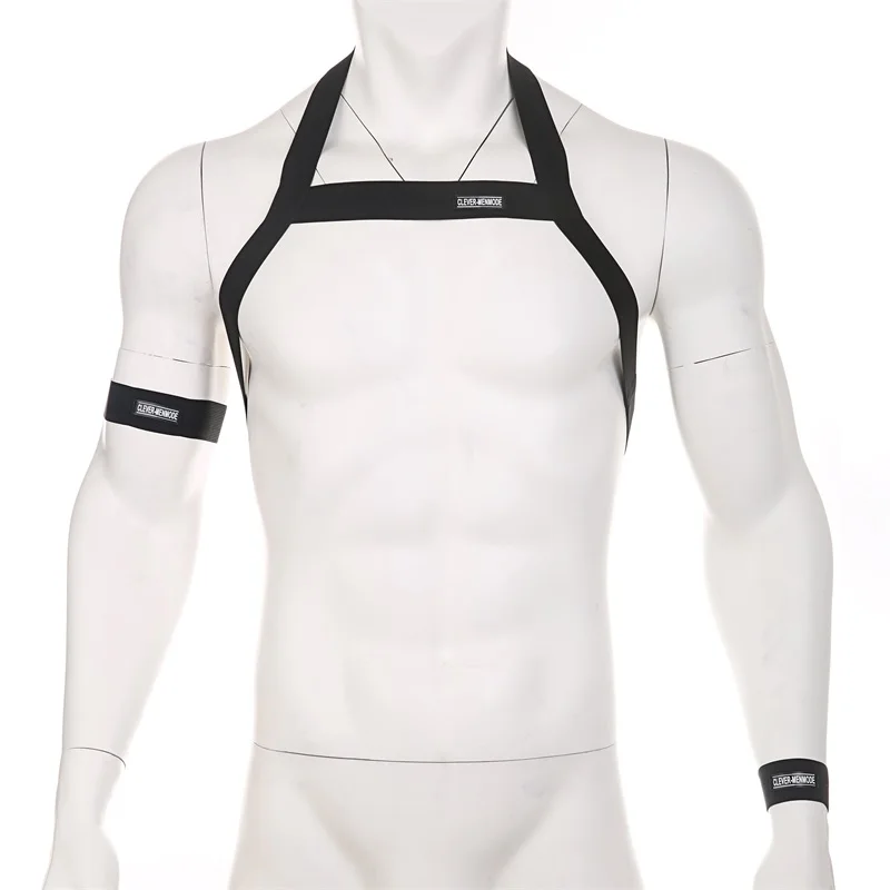 Портупея для тела нагрудный ремень нижнее белье мужчин сексуальный эластичный