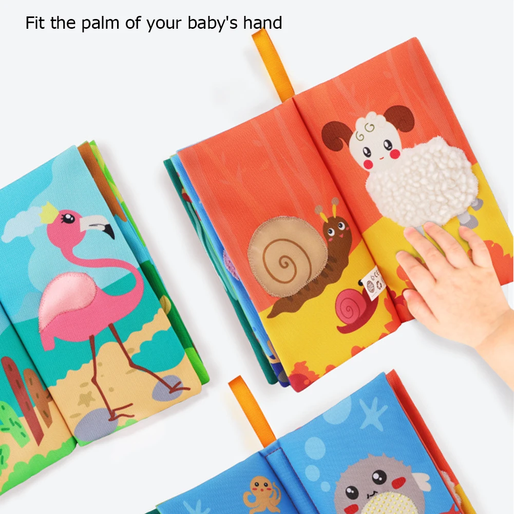 

Baby Cloth Book Intelligence Development Soft Learning Cognize Reading Books Early Educational Toys for Kids Children Gifts