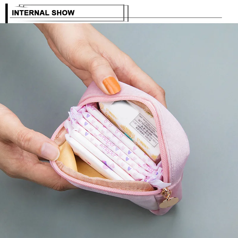 Сумка для хранения гигиенических салфеток сумка Холщовый коврик косметичка