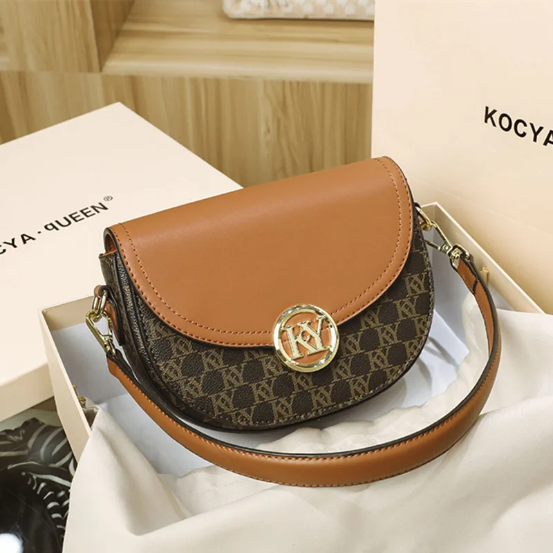 

Роскошная брендовая Высококачественная модная и элегантная сумка-седло из 100% натуральной кожи, универсальная сумка-мессенджер через плечо...