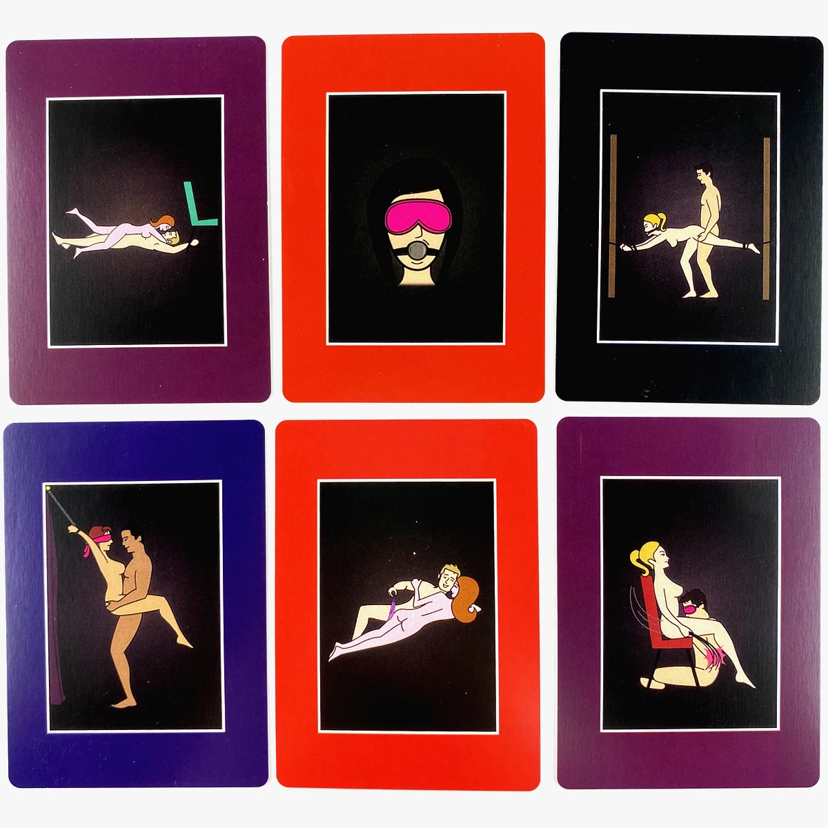 1 комплект секс-игры для пар эротическая игрушка взрослых открытки секса Эротика