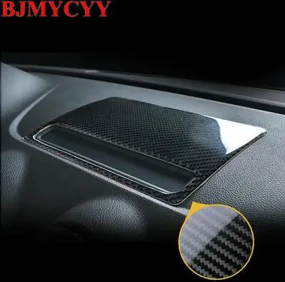 1 шт. декоративная рамка из углеродного волокна BJMYCYY для автомобильной