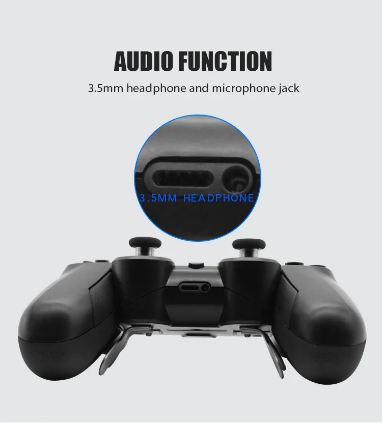 Bluetooth-compatible Wireless Joystick For PS4 Controller mando ps4 Console Playstation Dualshock 4 Gamepad Fit PS3 | Электроника