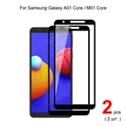 Для Samsung Galaxy A01 Core  M01 Core полное покрытие закаленное стекло Защита для экрана телефона защитная пленка