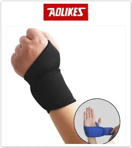 1 пара спортивных наручных повязок для тенниса фитнеса баскетбола безопасности