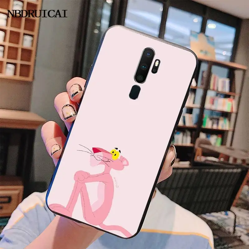 PENGHUWAN Красивая Розовая пантера чехол для телефона Oppo A5 A9 2020 A11x A71 A73S A1K A83 |