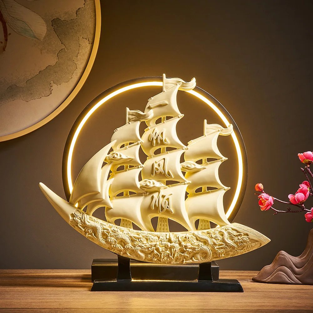 

Nautical Home Decor Living Room Decoration Sculpture Modern Art Resin Sculpture Office Decor Statues for Decoration Nordic Decor