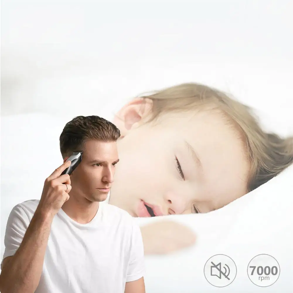 

Hair Clipper Beard Trimmer Kit For Men Cordless Hair Mustache Trimmer Hair Cutting Groomer Kit Precision Trimmer USB Rechargeab