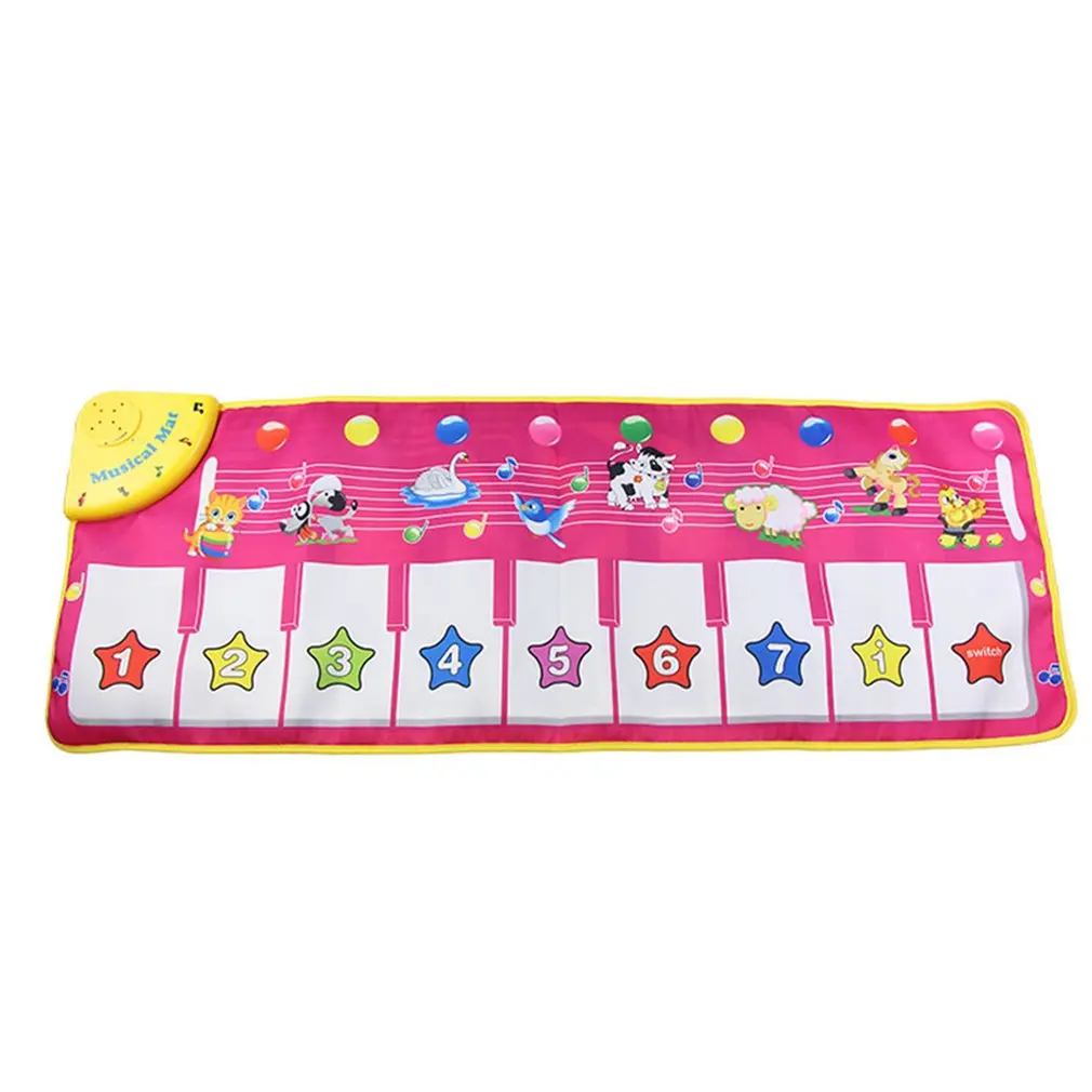 

Early Education Dancing Mat Crawling Mat Pedal Piano Music Blanket With Music Sounds Light Kid Dancing Blanket Music Carpet