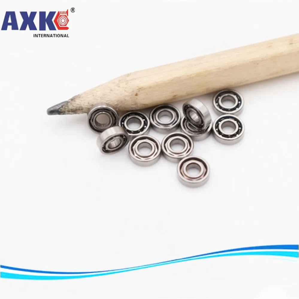 

10Pcs 681 Open 1x3x1 mm Deep groove ball bearing Miniature bearing High quality 681K