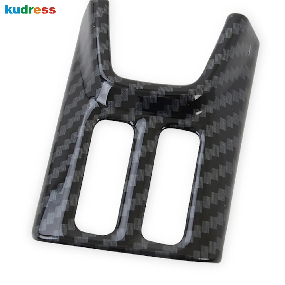 Для Ford Focus 2019 2020 внутренняя аварийная световая кнопка из углеродного волокна