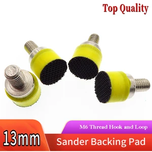1 шт. 13 мм М6 резьба крючок и петля подложка пластина шлифовальный круг шлифовальный станок электроинструменты аксессуары