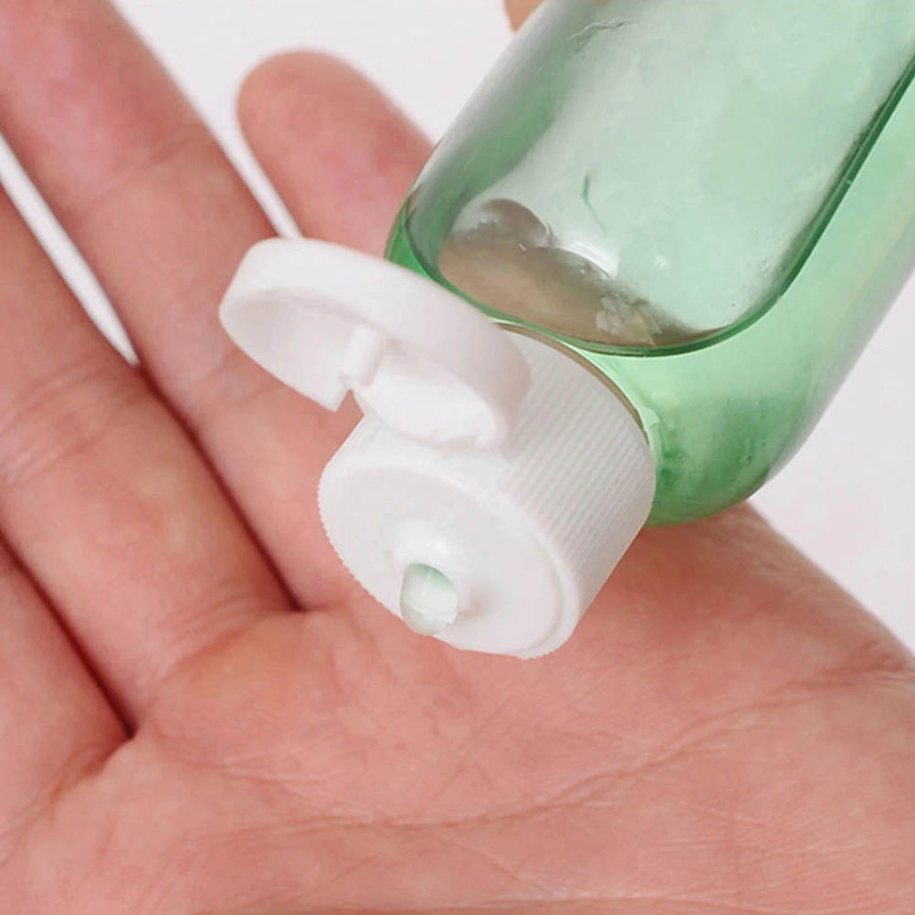20pcs/set Plastic Travel Bottles Porable Flip Bottle Container for Shampoo Toiletries Lotion Alcohol | Дом и сад