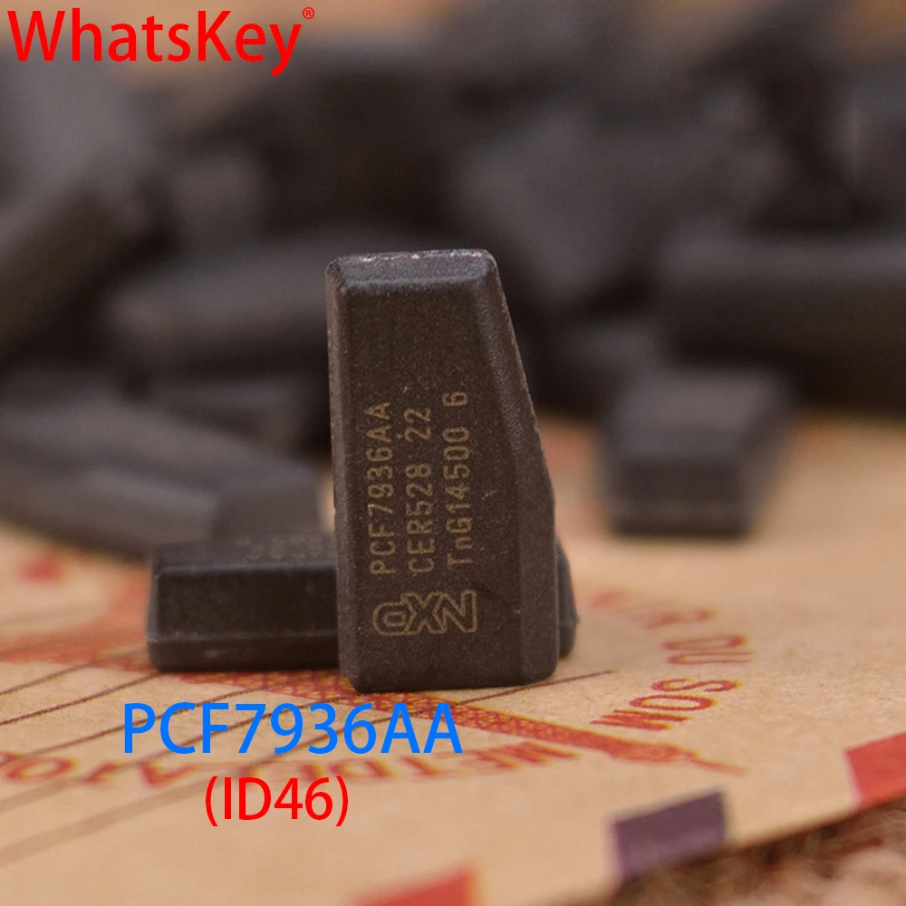 WhtasKey оригинальный ID46 Керамический чип копия ключа автомобиля для Peugeot Nissan Citroen Honda