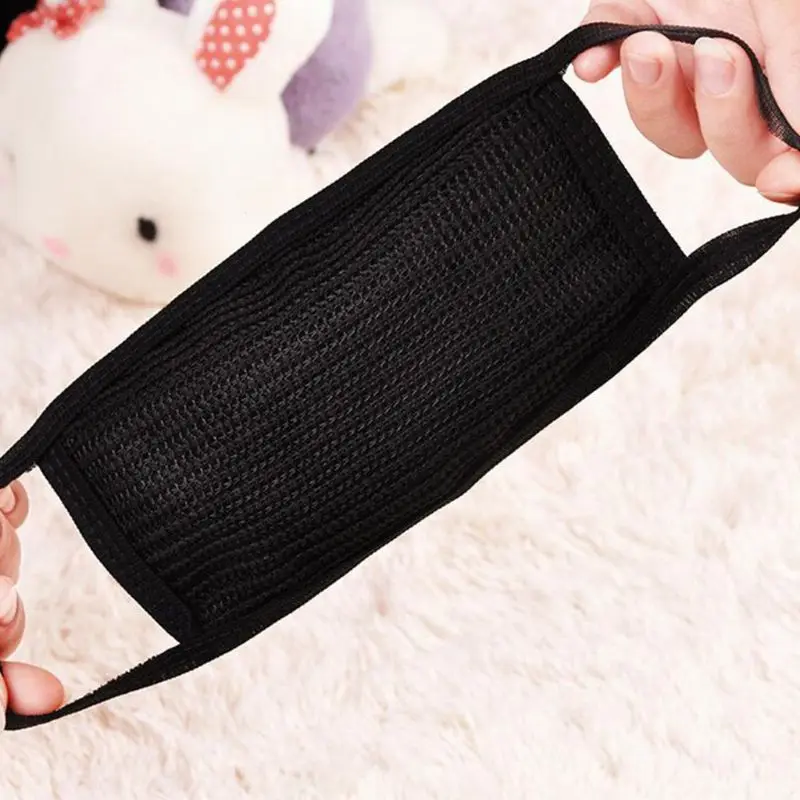 Унисекс Зимняя Маска для защиты от пыли на половину лица двухслойная хлопковая