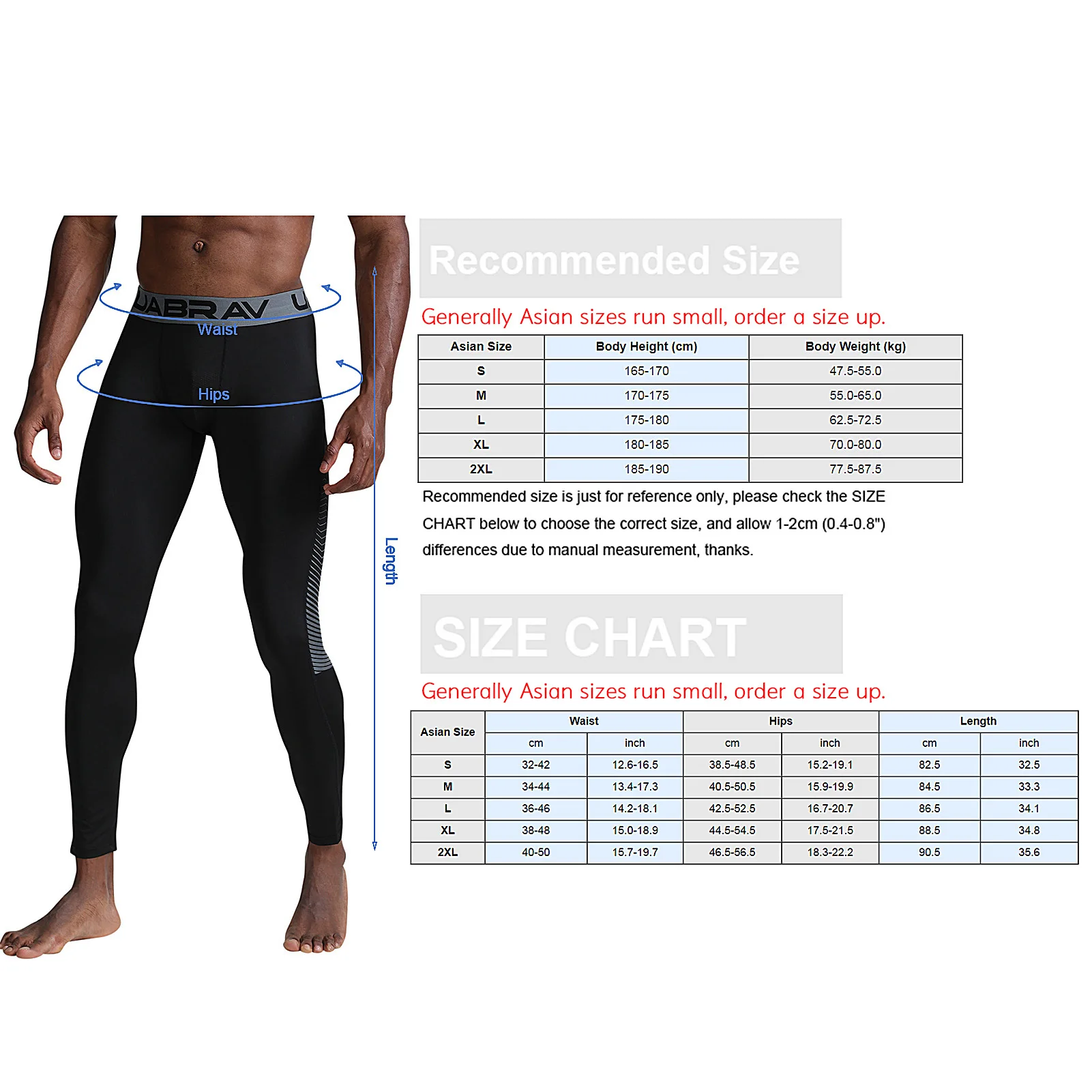 

Autumn Men Compression Pants Breathable Elastic Quick-dry Running Tights Workout Athletic Gym Fitness Leggings