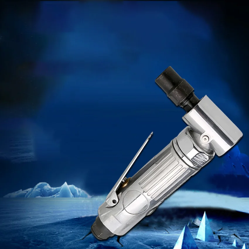 

1/4 Inch Pneumatic Tools Right Angle Pneumatic Engraving Machine Polisher Air Mill Grinder for Metal Processing 20000rpm