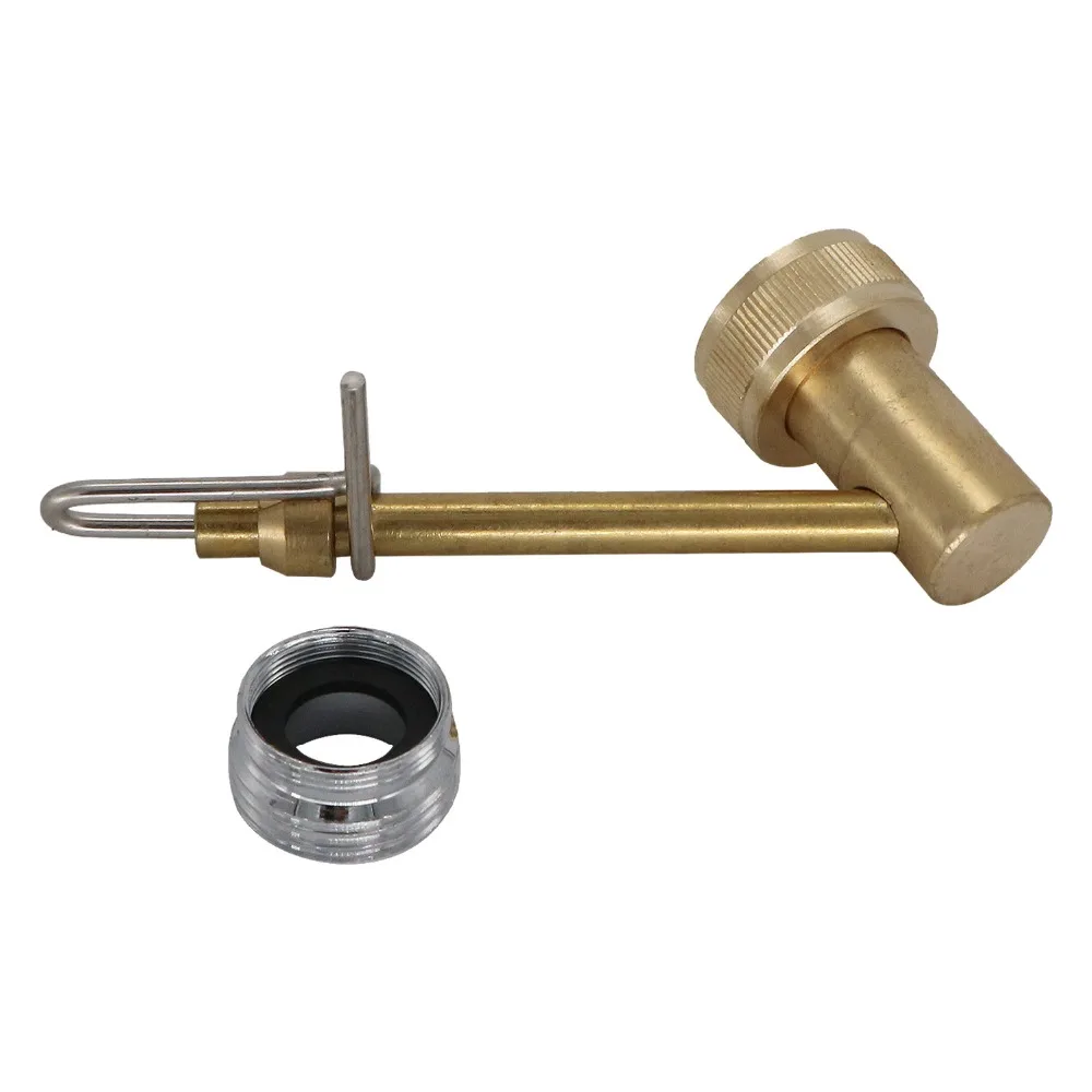 Латунная мойка для бутылок Carboy и Jet с адаптером раковины пива в домашних условиях