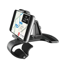 Universal Cell Phone Holder Dashboard Clip HUD Anti-Slip GPS Car Phone Mount Stand for iPhone Samsung Galaxy Xiaomi Smartphones