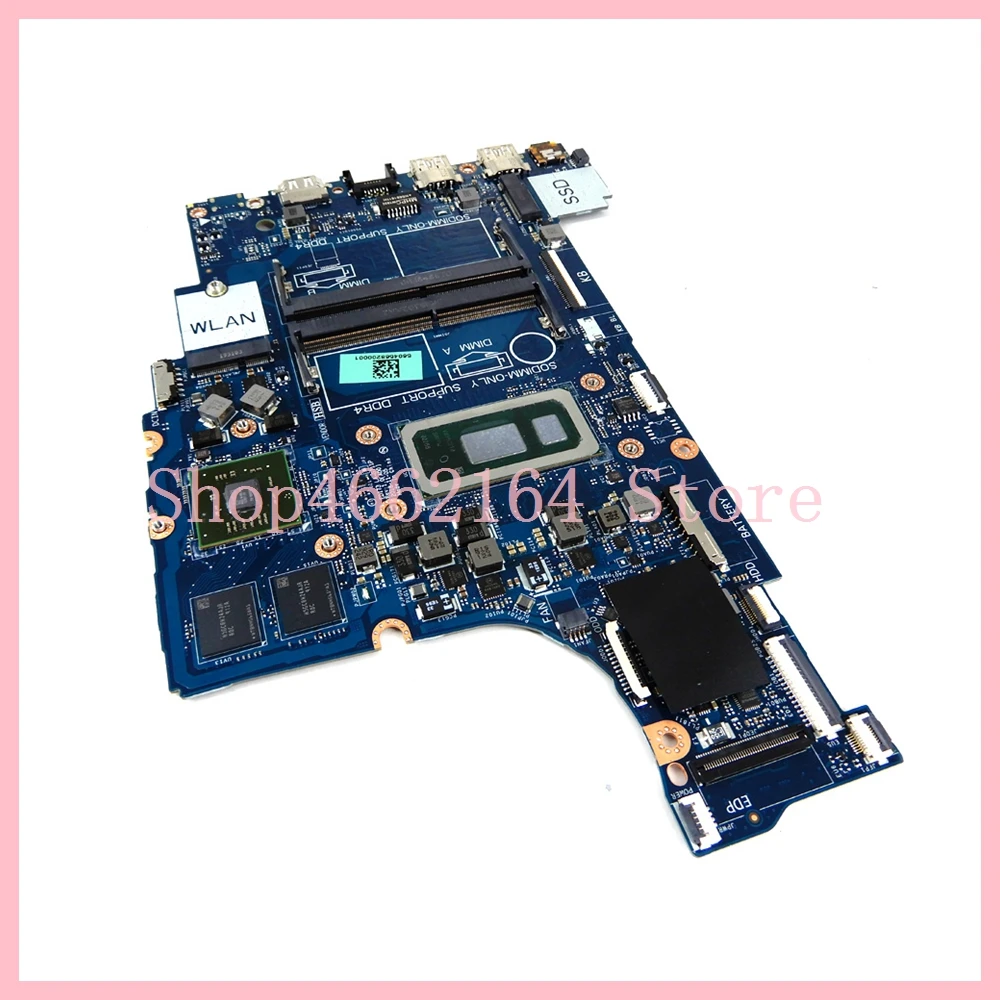 

CN 0MDK17 0MDK17 MDK17 For DELL VOSTRO 3481 Laptop Motherboard 14" Intel i7-8565u EDI73 LA-G711P 100% fully tested