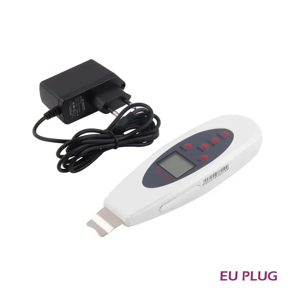 Цифровой портативный ультразвуковой очищающий шпатель для лица пилинг кожи