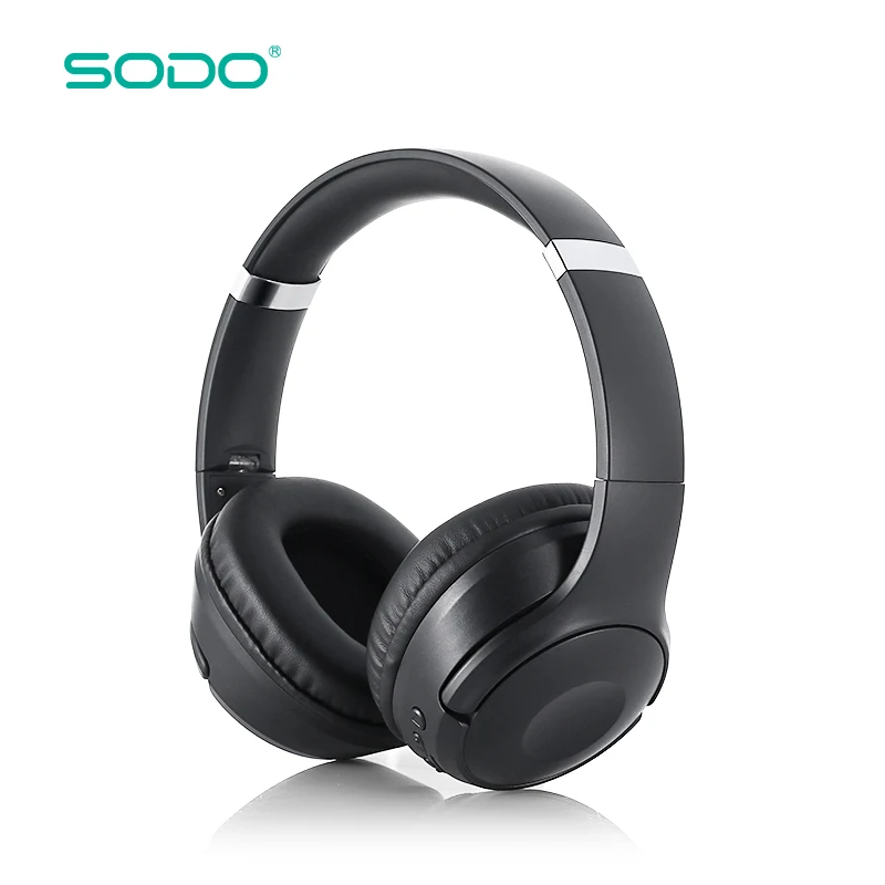 Беспроводные Bluetooth-наушники SODO SD-1010 накладные 3 режима эквалайзера складная
