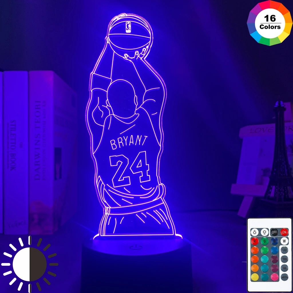 Светодиодный ночсветильник Кобе фигурка прыгающей съемки задний вид декор для