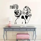 Художественный Макияж Салон красоты сопрациглиа настенные наклейки для девочек в салонах и магазинах декор настенные наклейки