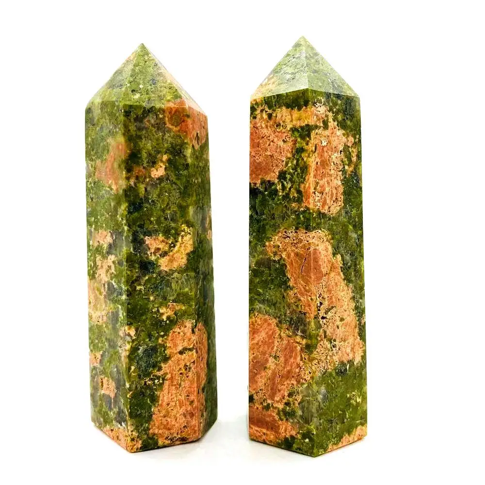 1 шт. натуральный кристалл Камень Кристалл кварц точка унакит яшма палочки