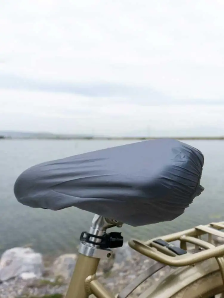 

Outdoor Waterproof Bike Seat Rain Cover Bicycle Seat Rain Cover Elastic Dust Resistant UV Bicycle Protector Rain Saddle Cover