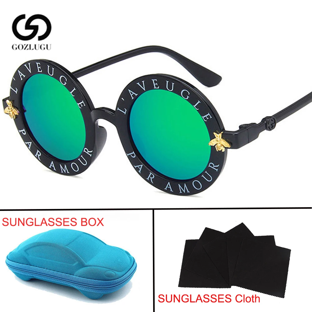 Новинка Металлические солнцезащитные очки в стиле стимпанк с Пчелой Роскошные