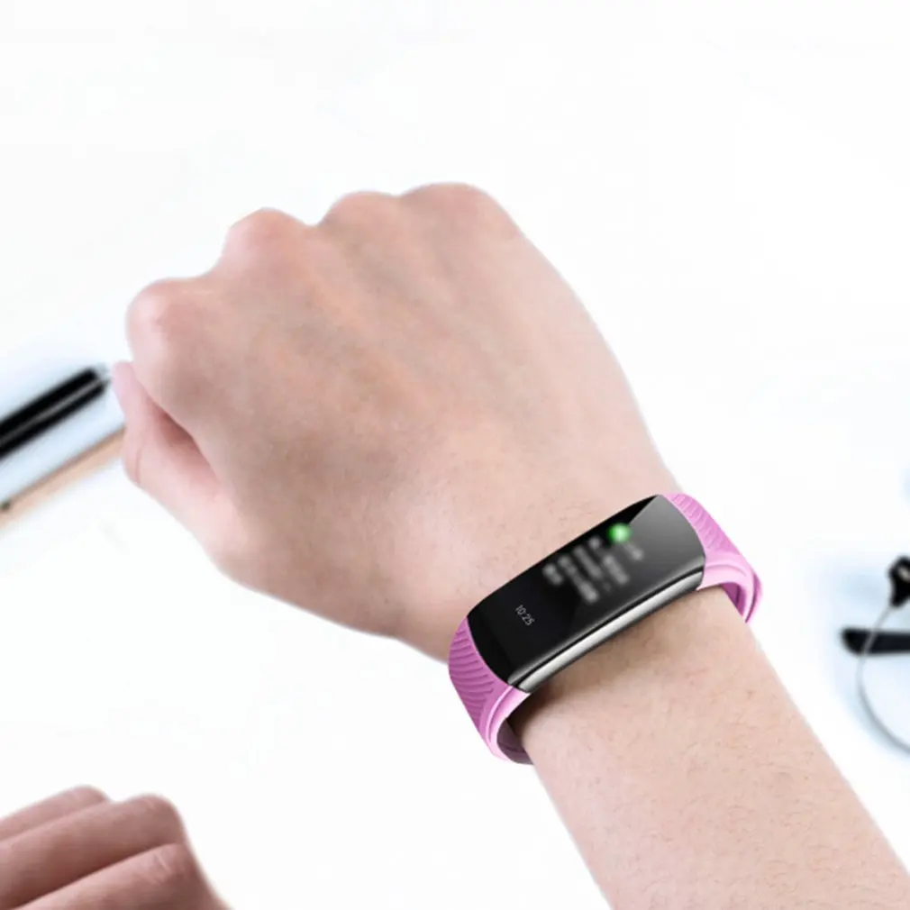 

C6T Body Temperature Bracelet Watch Information Push Sleep Exercise Step Smart Bracelet Waterproof Fashion Bracelet