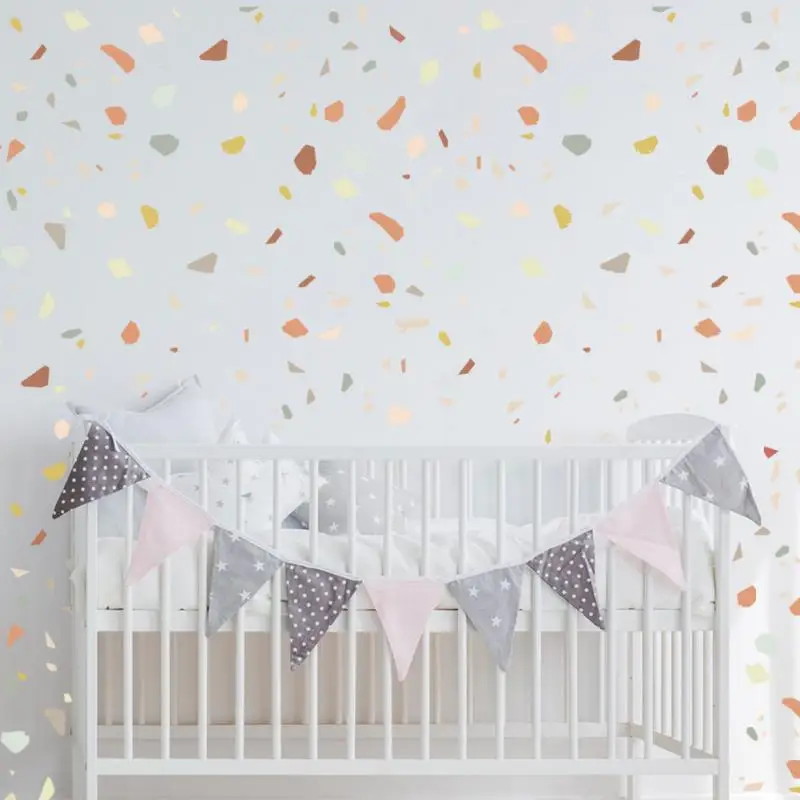 DIY креативные камни настенная наклейка скандинавский лаконичный стиль ПВХ для