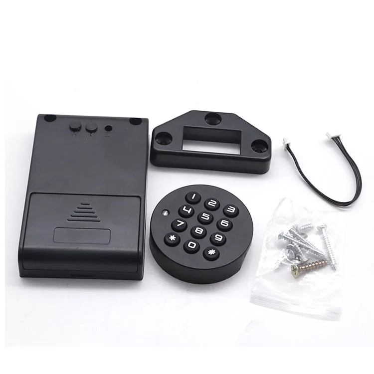 

Magnetic Cabinet Lock Digital Password Combination Circular Round Electronic Safe Lock for Furniture Electronic Lock